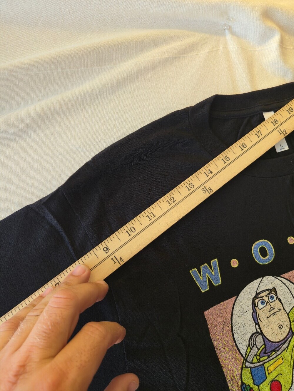 Woody and Buzz Lightyear Graphic T-Shirt Size Large New - Picture 4 of 6